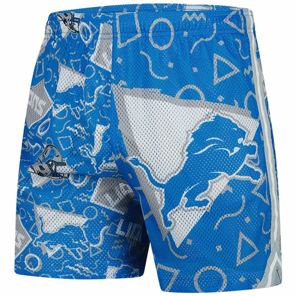 Detroit Lions Chubbies Mesh Shorts Blue - NFL