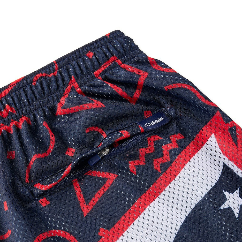 New England Patriots Chubbies Mesh Shorts Navy - NFL