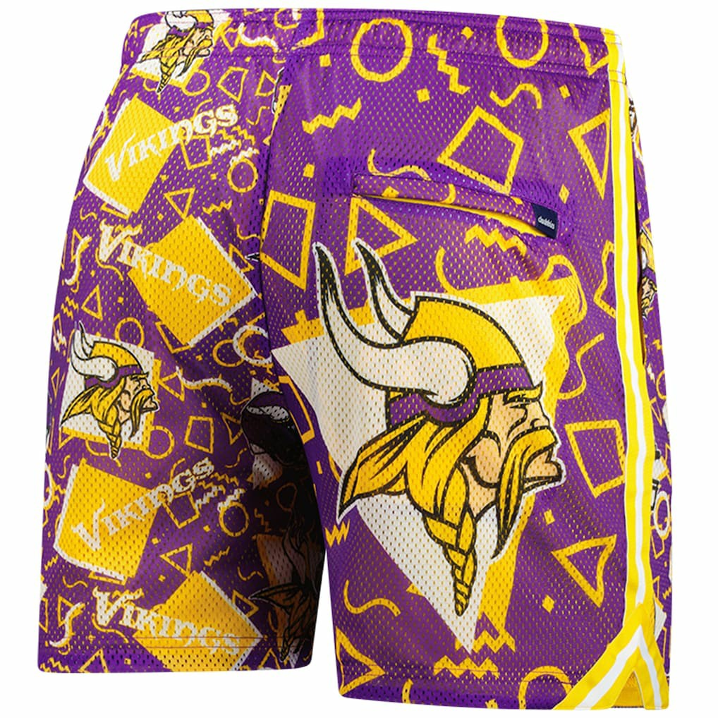 Minnesota Vikings Chubbies Mesh Shorts Purple - NFL