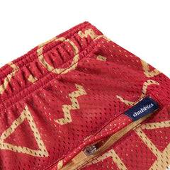 San Francisco 49ers Chubbies Mesh Shorts Scarlet - NFL