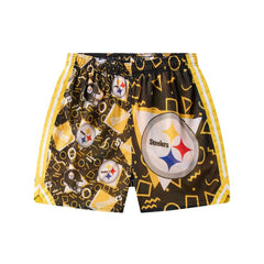 Pittsburgh Steelers Chubbies Mesh Shorts Black - NFL