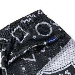 Las Vegas Raiders Chubbies Mesh Shorts Black - NFL