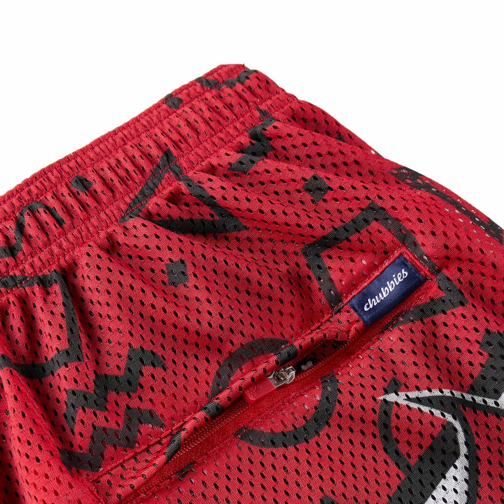 Tampa Bay Buccaneers Chubbies Mesh Shorts Red - NFL
