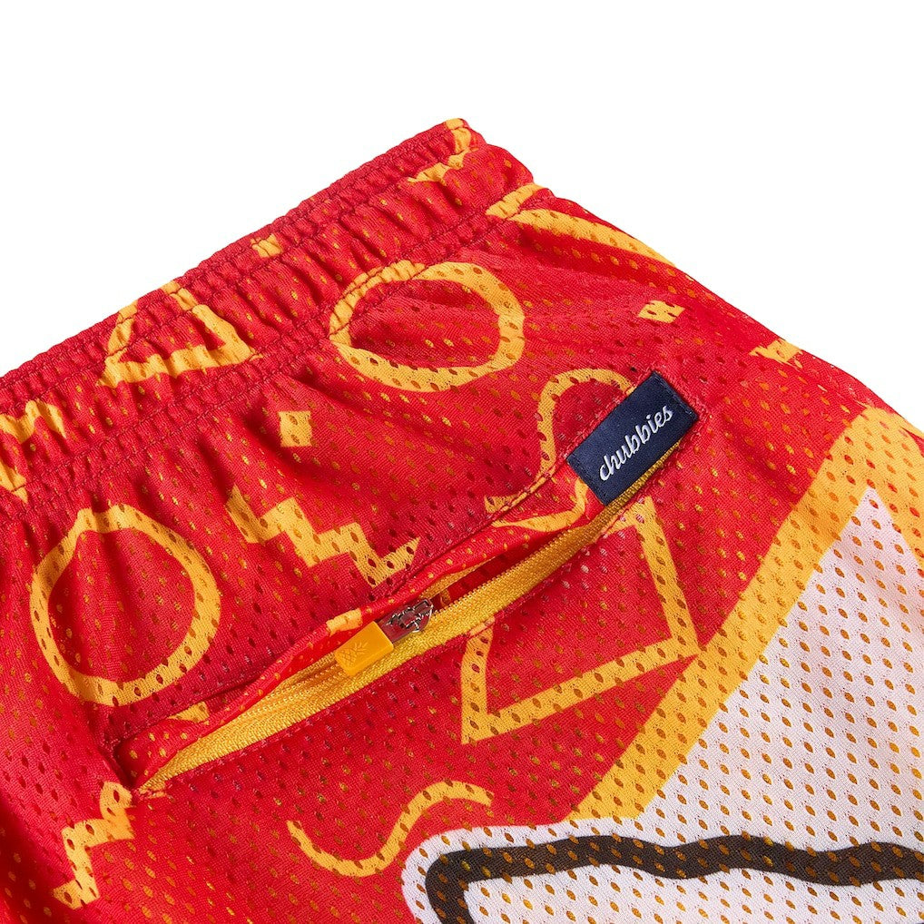Kansas City Chiefs Chubbies Mesh Shorts Red - NFL