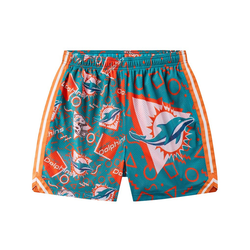 Miami Dolphins Chubbies Mesh Shorts Teal - NFL