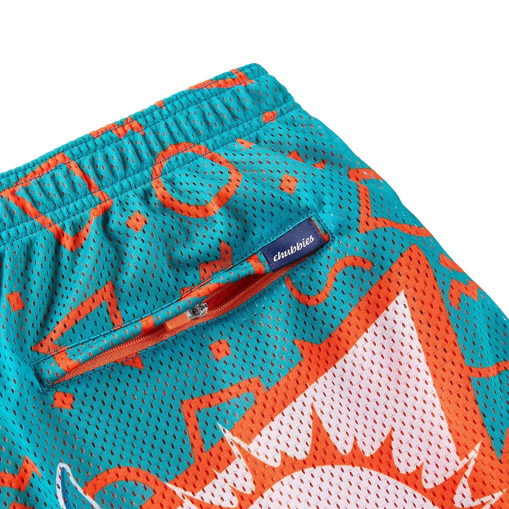 Miami Dolphins Chubbies Mesh Shorts Teal - NFL