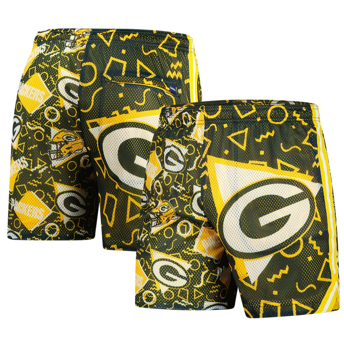 Green Bay Packers Chubbies Mesh Shorts Green - NFL