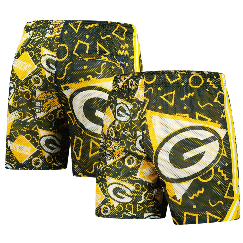 Green Bay Packers Chubbies Mesh Shorts Green - NFL