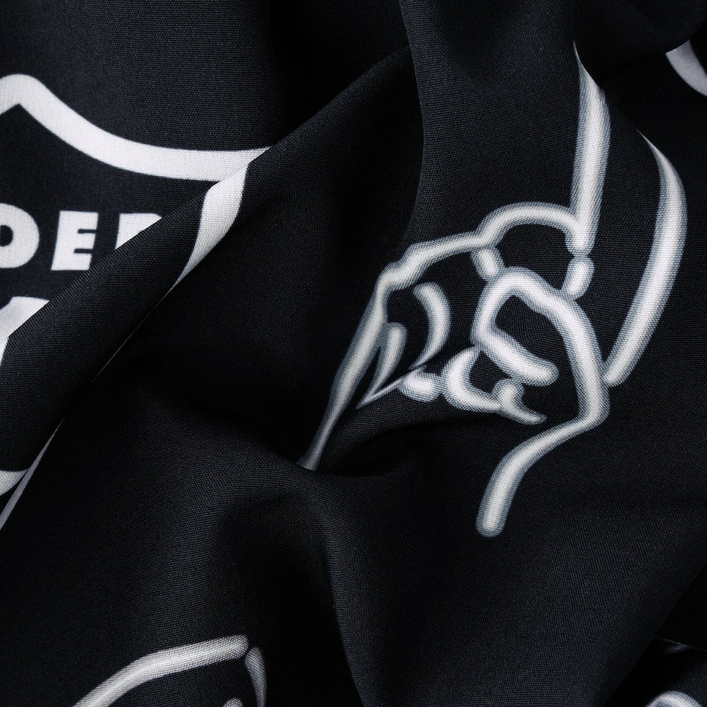 Las Vegas Raiders Chubbies The Neon 5.5" Classic Lined Swim Trunks Black - NFL