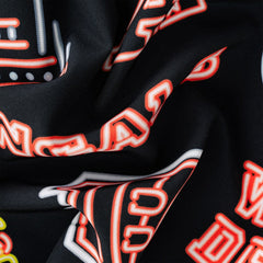 Cincinnati Bengals Chubbies The Neon 5.5" Classic Lined Swim Trunks Black - NFL