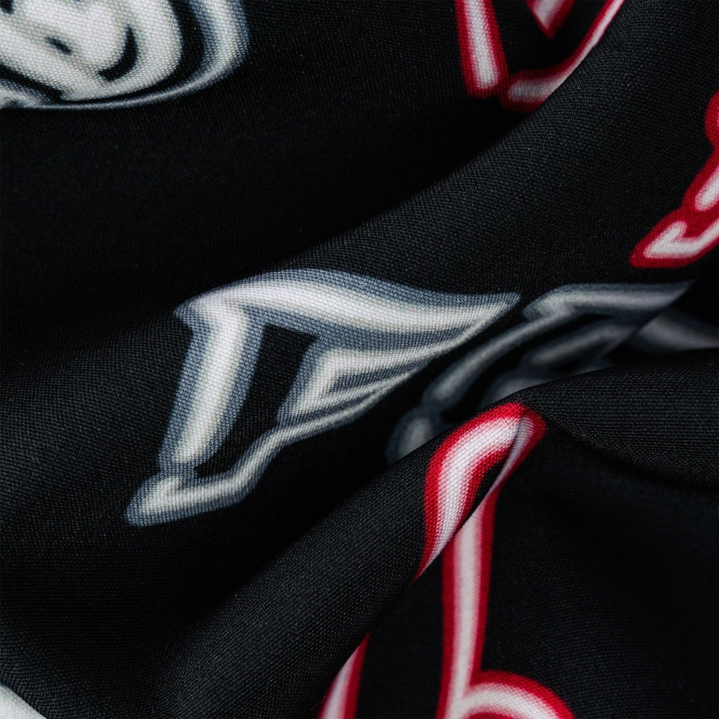Atlanta Falcons Chubbies The Neon 5.5" Classic Lined Swim Trunks Black - NFL