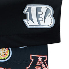 Cincinnati Bengals Chubbies 5.5" Classic Lined Swim Trunks Black - NFL