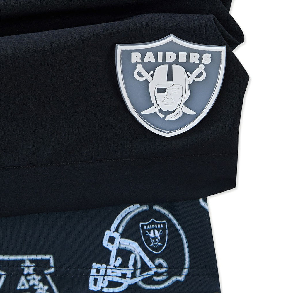 Las Vegas Raiders Chubbies 5.5" Classic Lined Swim Trunks Black - NFL