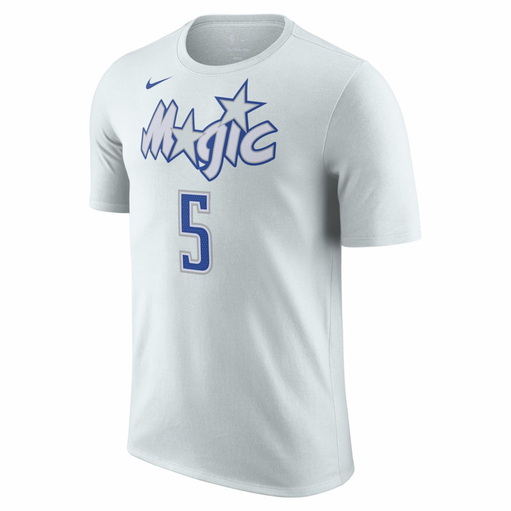 Nike - Paolo Banchero Orlando Magic Unisex 2025/26 City Edition Name & Number T-Shirt - Silver