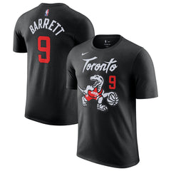 Nike - RJ Barrett Toronto Raptors Unisex 2025/26 City Edition Name & Number T-Shirt - Black