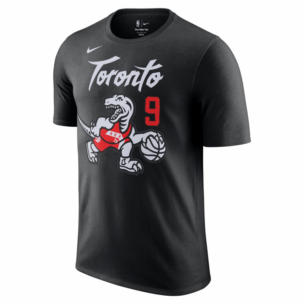 Nike - RJ Barrett Toronto Raptors Unisex 2025/26 City Edition Name & Number T-Shirt - Black