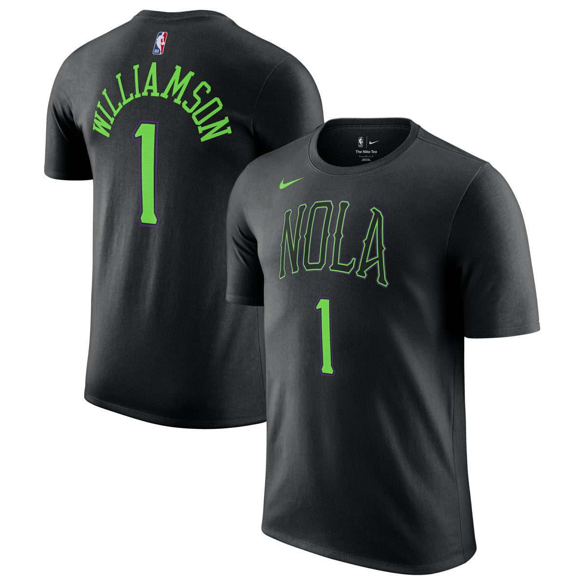 Nike - Zion Williamson New Orleans Pelicans Unisex 2025/26 City Edition Name & Number T-Shirt - Black