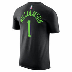 Nike - Zion Williamson New Orleans Pelicans Unisex 2025/26 City Edition Name & Number T-Shirt - Black