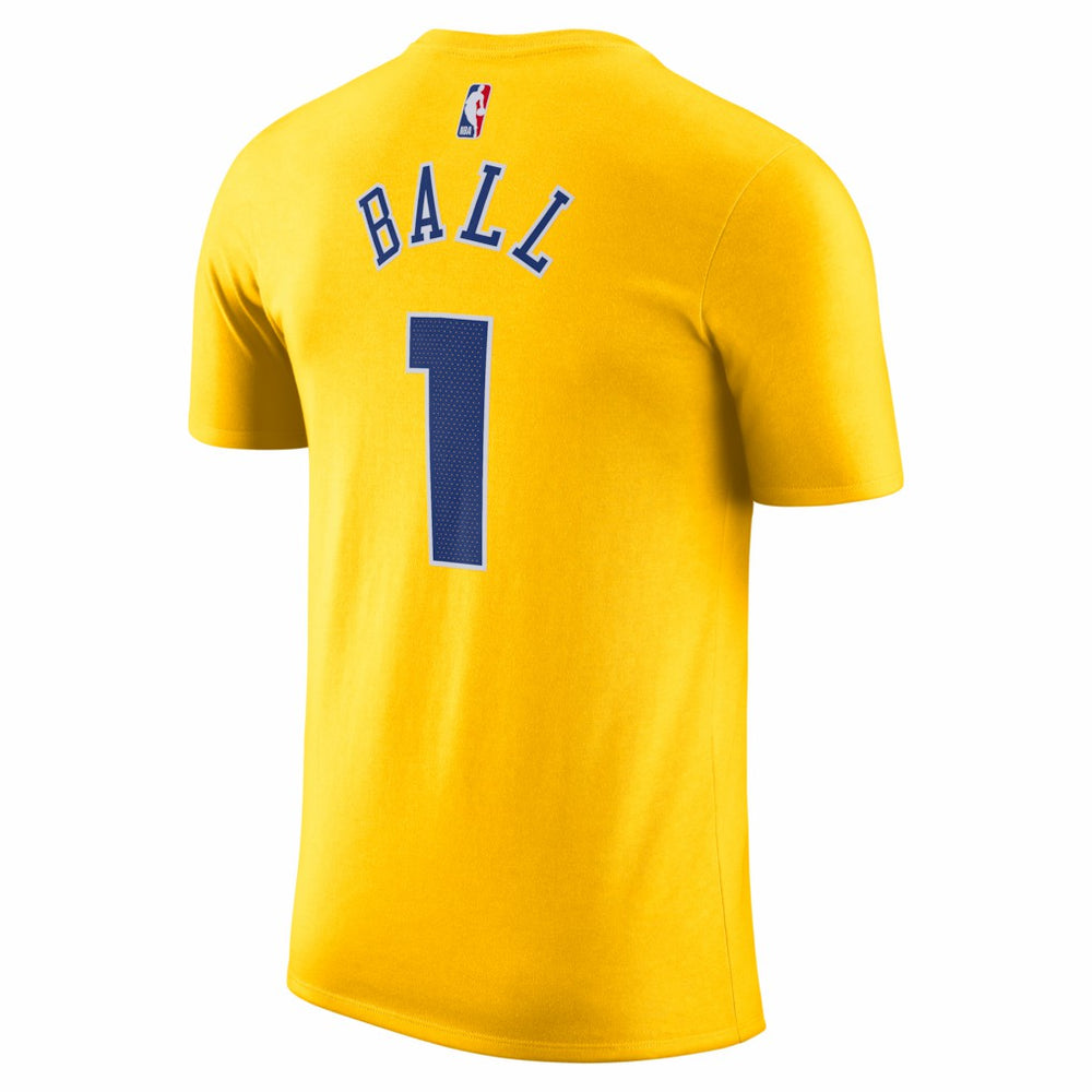 NBA - LaMelo Ball Charlotte Hornets Jordan Brand Unisex 2025/26 City Edition Name & Number T-Shirt - Yellow