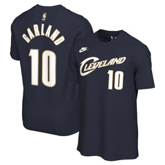 Nike - Darius Garland Cleveland Cavaliers Unisex Name & Number T-Shirt - Classic Editi- Navy