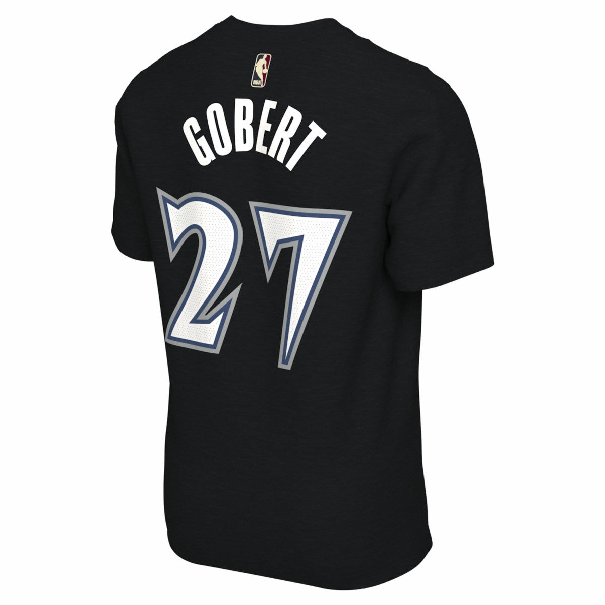 Nike - Rudy Gobert Minnesota Timberwolves Unisex Name & Number T-Shirt - Classic Edition - Black