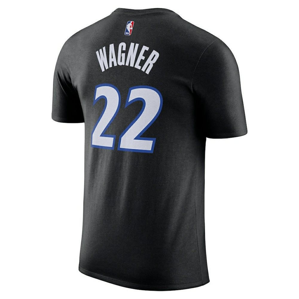 NBA - Franz Wagner Orlando Magic Jordan Brand Unisex Name & Number T-Shirt - Statement Edition - Black