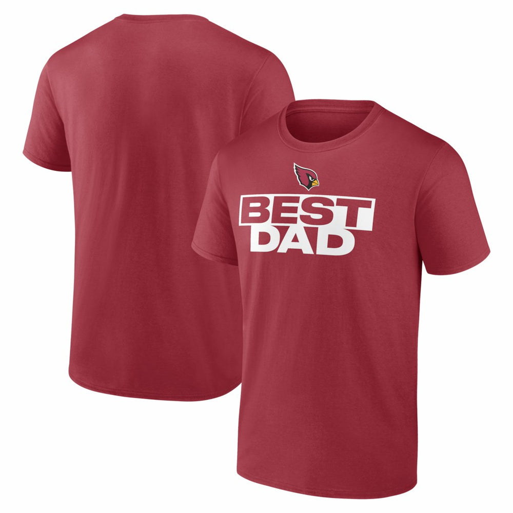 Arizona Cardinals Best Dad Father's Day T-Shirt Cardinal - NFL