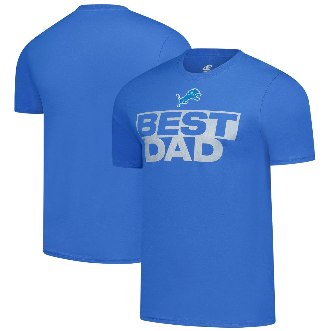 Detroit Lions Best Dad Father's Day T-Shirt Blue - NFL