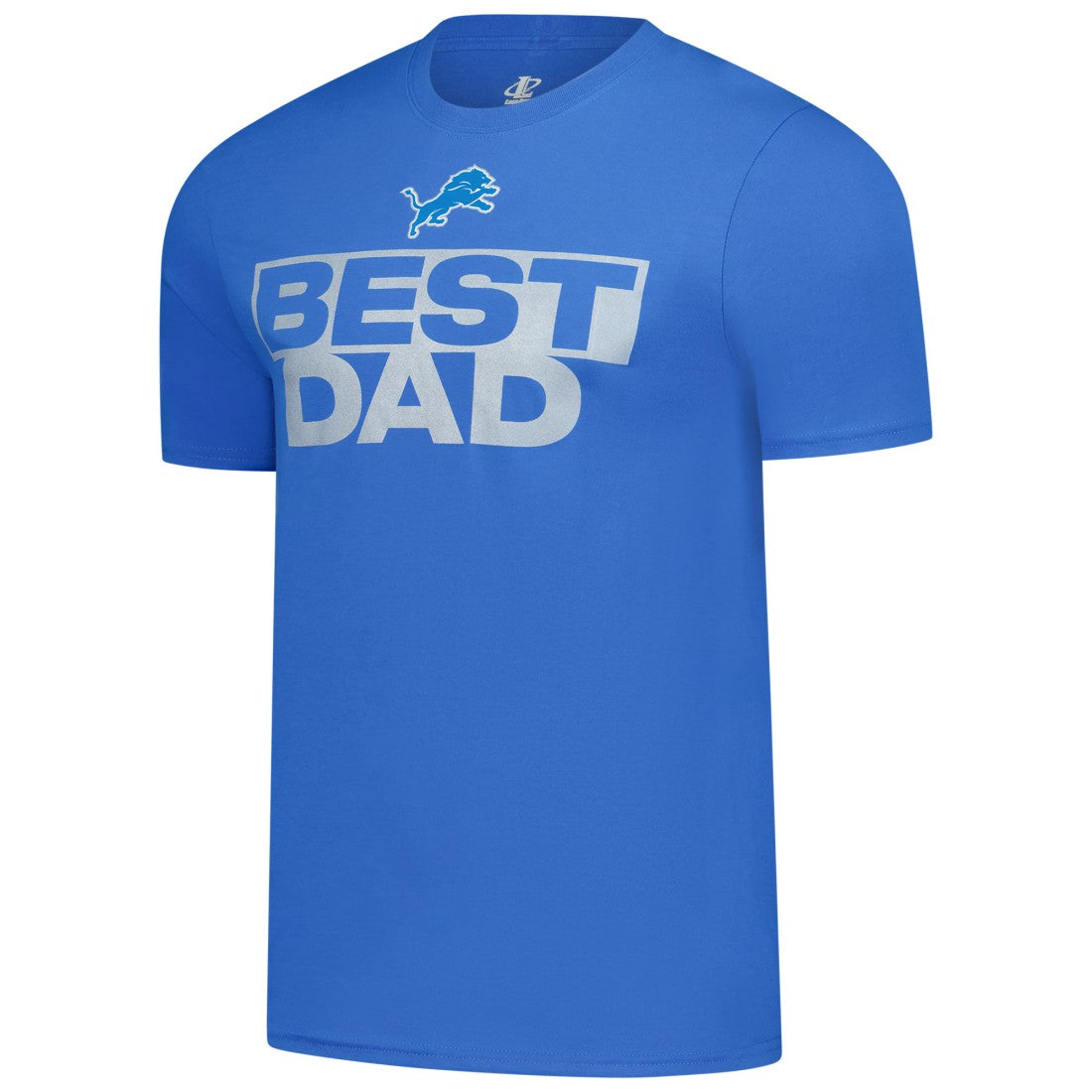 Detroit Lions Best Dad Father's Day T-Shirt Blue - NFL