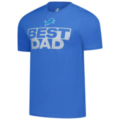 Detroit Lions Best Dad Father's Day T-Shirt Blue - NFL