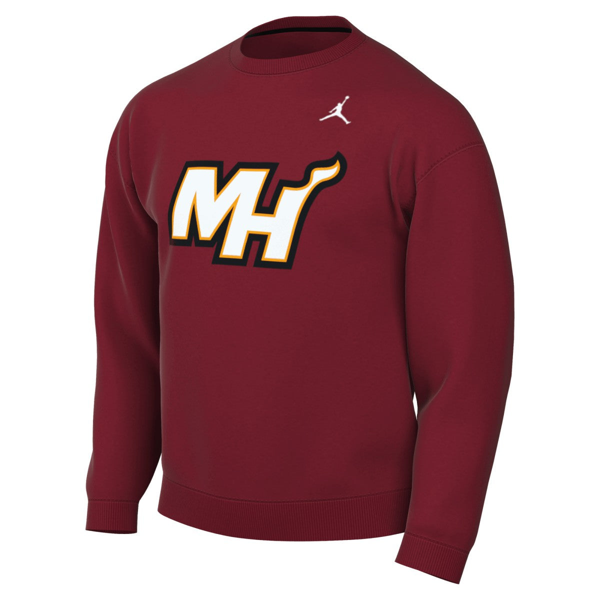 NBA - Miami Heat Jordan Brand Statement Edition Sweatshirt - Red