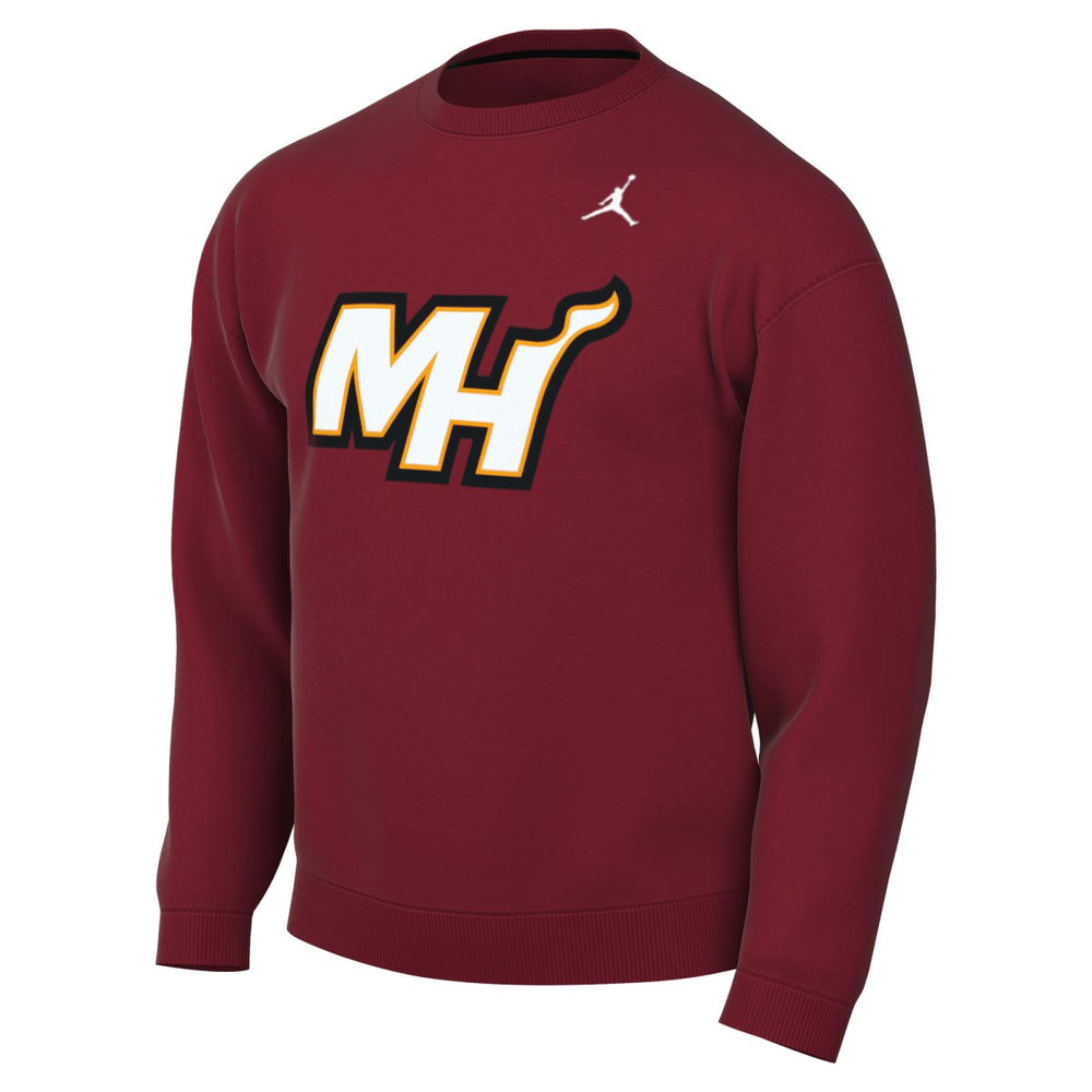 NBA - Miami Heat Jordan Brand Statement Edition Sweatshirt - Red