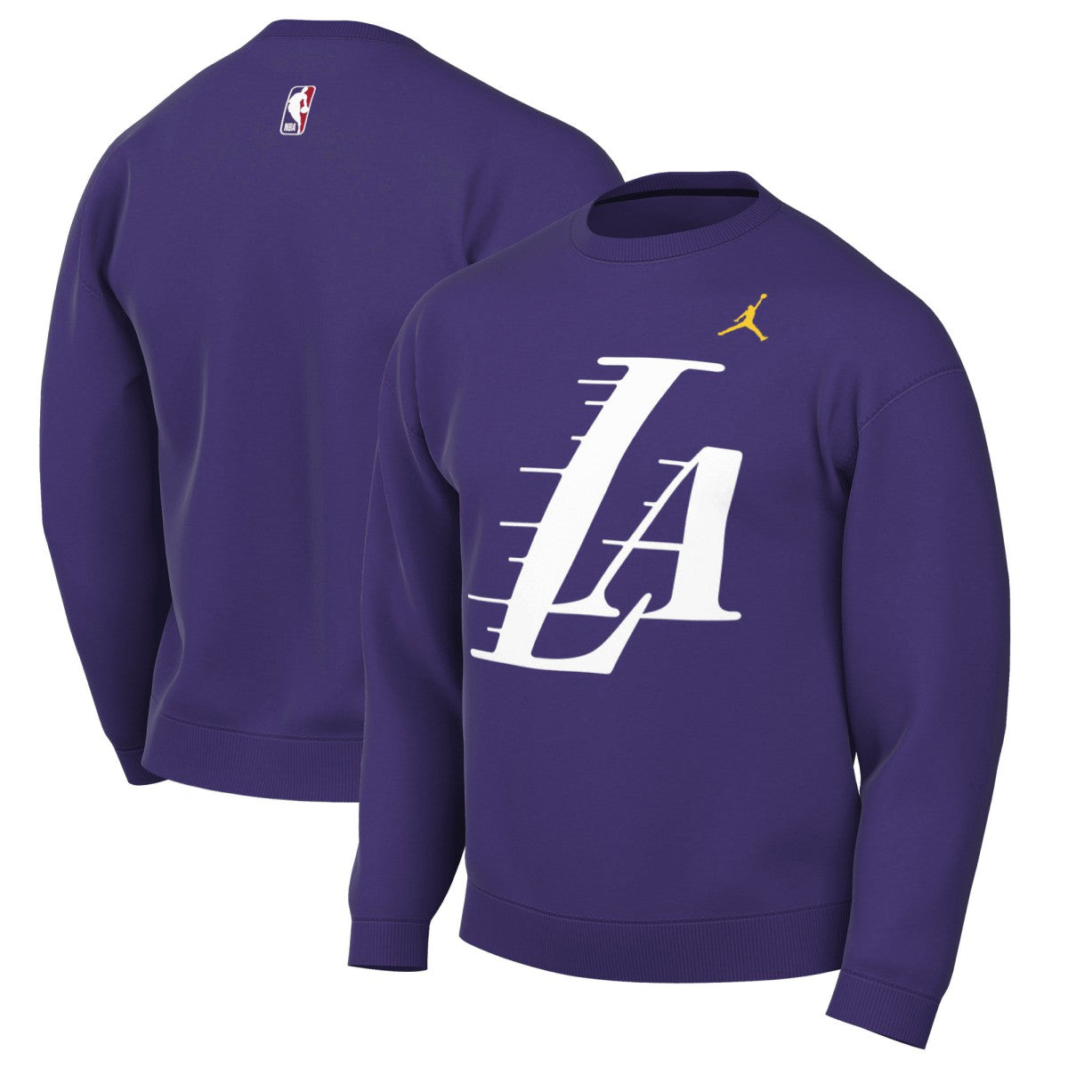 NBA - Los Angeles Lakers Jordan Brand Statement Edition Sweatshirt - Purple