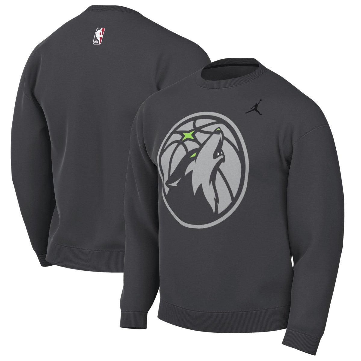 NBA - Minnesota Timberwolves Jordan Brand Statement Edition Sweatshirt - Anthracite