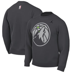 NBA - Minnesota Timberwolves Jordan Brand Statement Edition Sweatshirt - Anthracite