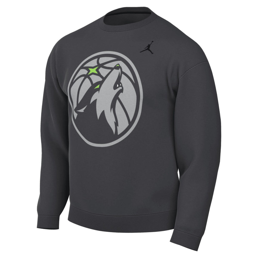 NBA - Minnesota Timberwolves Jordan Brand Statement Edition Sweatshirt - Anthracite