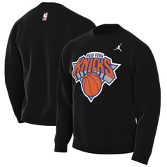 NBA - New York Knicks Jordan Brand Statement Edition Sweatshirt - Black