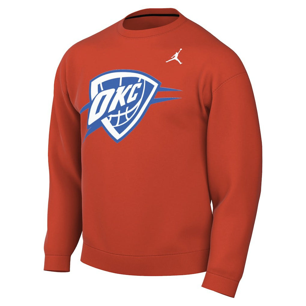 NBA - Oklahoma City Thunder Jordan Brand Statement Edition Sweatshirt - Orange