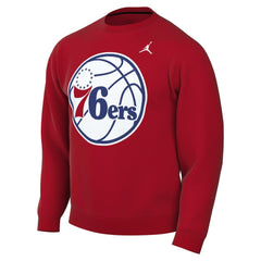 NBA - Philadelphia 76ers Jordan Brand Statement Edition Sweatshirt - Red