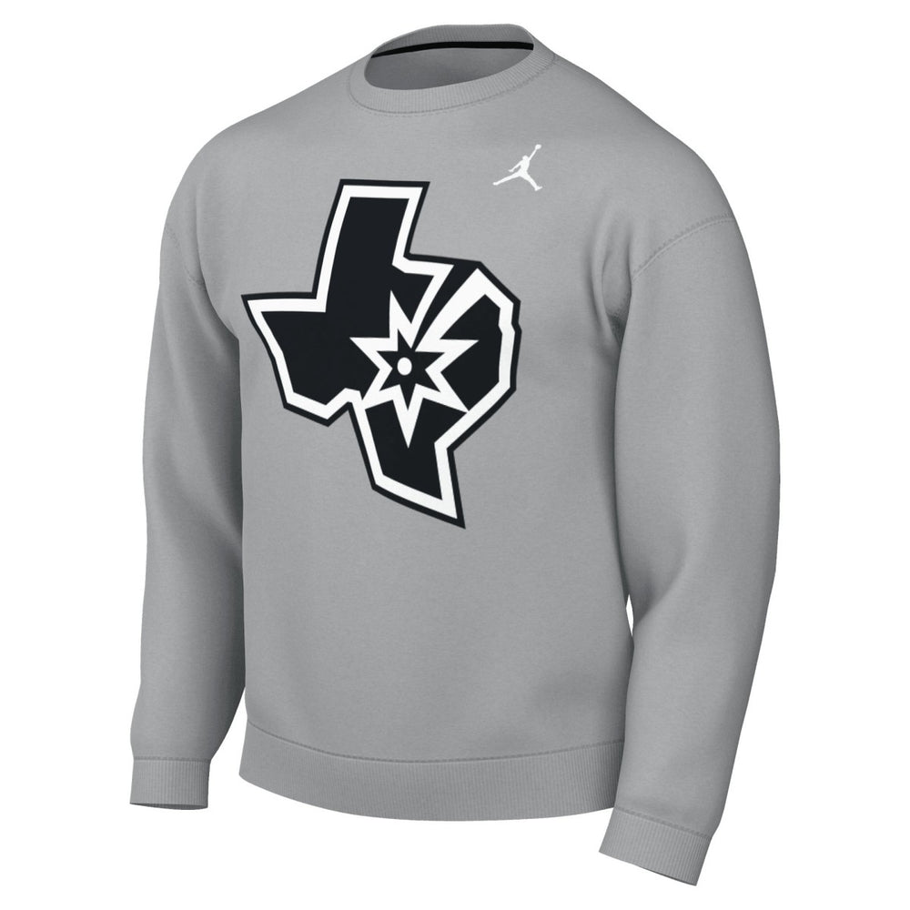 NBA - San Antonio Spurs Jordan Brand Statement Edition Sweatshirt - Silver
