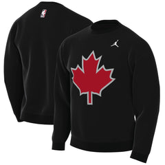 NBA - Toronto Raptors Jordan Brand Statement Edition Sweatshirt - Black