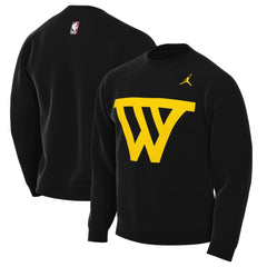 NBA - Golden State Warriors Jordan Brand Statement Edition Sweatshirt - Black