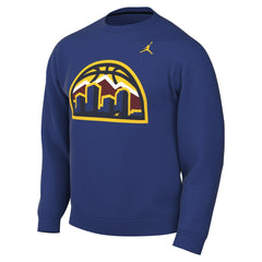 NBA - Denver Nuggets Jordan Brand Statement Edition Sweatshirt - Blue