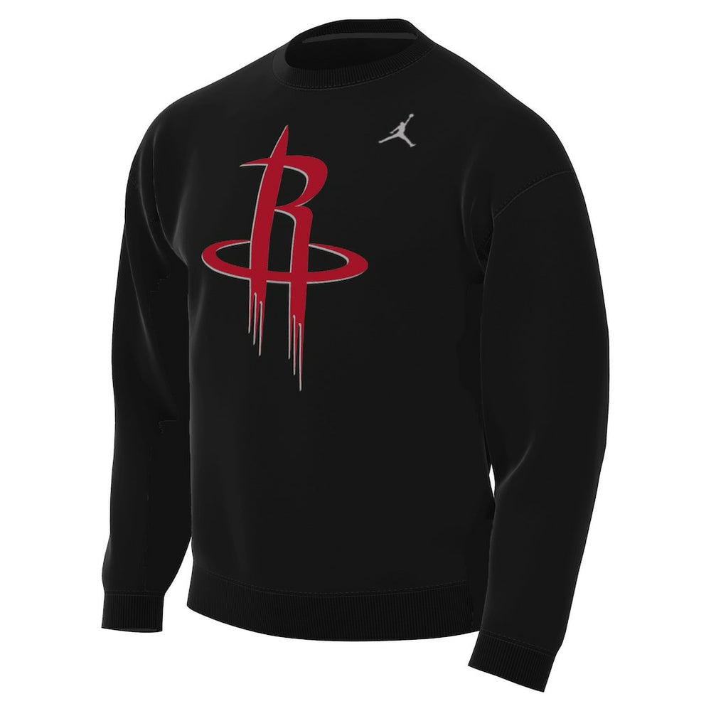 NBA - Houston Rockets Jordan Brand Statement Edition Sweatshirt - Black