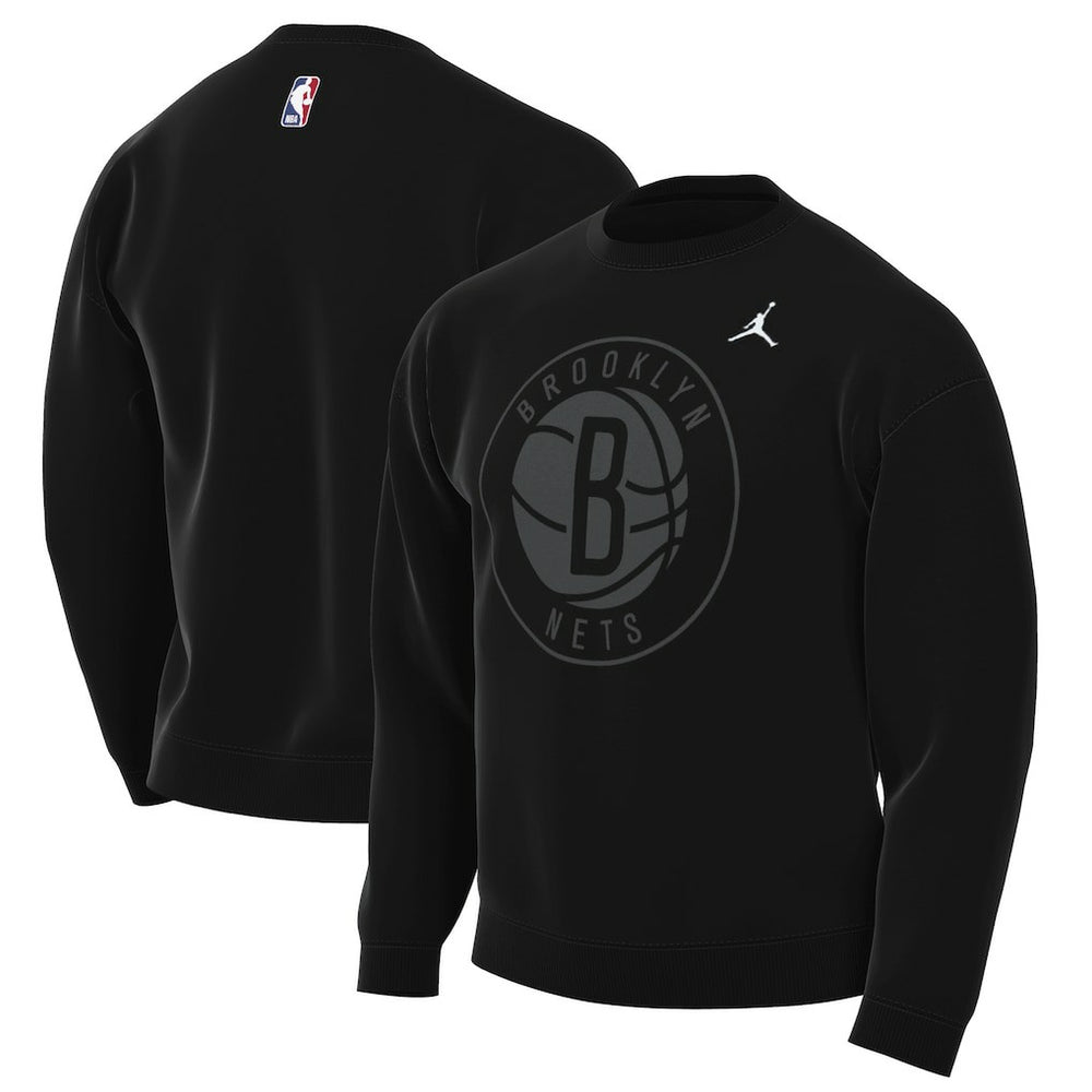 NBA - Brooklyn Nets Jordan Brand Statement Edition Sweatshirt - Black