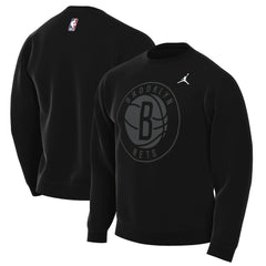 NBA - Brooklyn Nets Jordan Brand Statement Edition Sweatshirt - Black