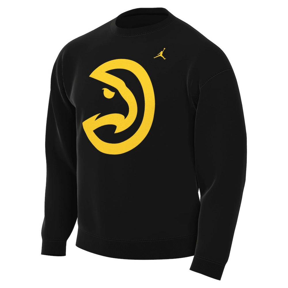 NBA - Atlanta Hawks Jordan Brand Statement Edition Sweatshirt - Black