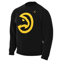 NBA - Atlanta Hawks Jordan Brand Statement Edition Sweatshirt - Black