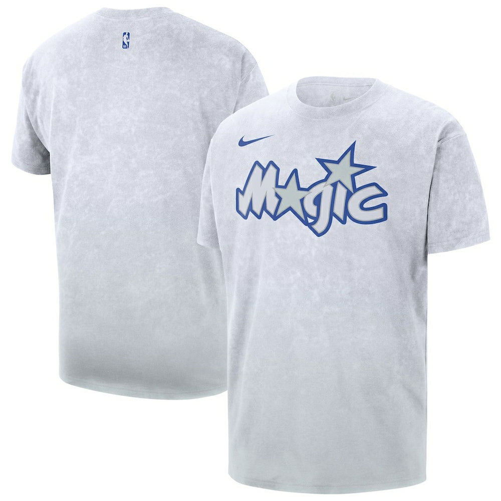 Nike - Orlando Magic City Edition Remix Courtside Dip-Dye Max90 T-Shirt - White
