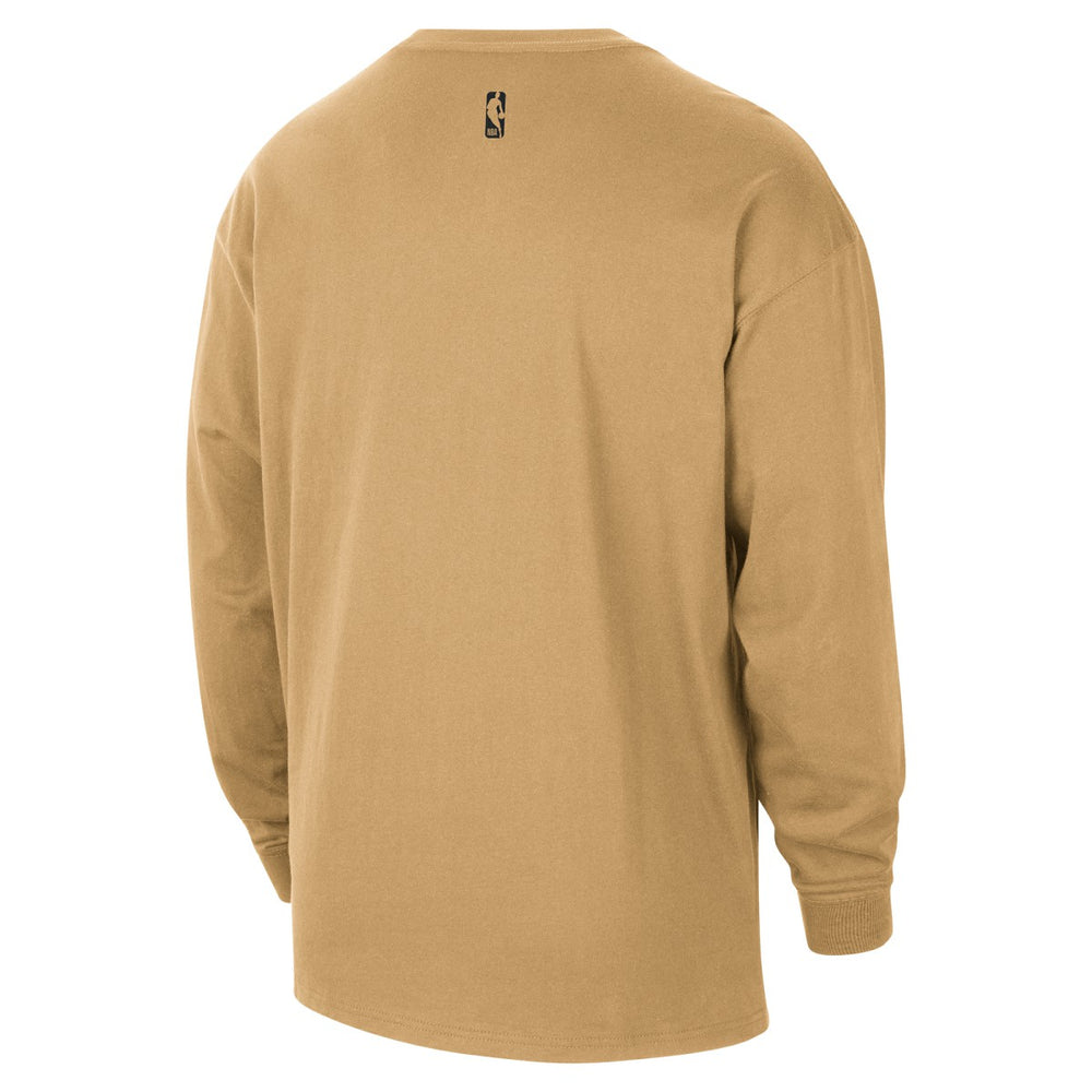 Nike - Washington Wizards 2025/26 City Edition Remix Essential Logo Long Sleeve T-Shirt - Gold